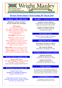 MARKET NEWS 28th MARCH 2014