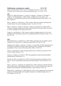 Publications of phytotron studies