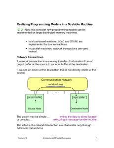 Why parallel architecture