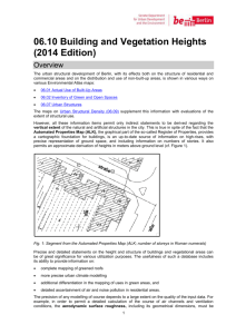 06.10 Building and Vegetation Heights (2014 Edition)