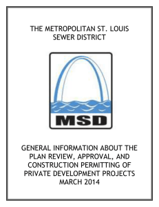 General Information  - Metropolitan St. Louis Sewer District