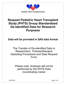 PHTS Limited Data Set Request Form
