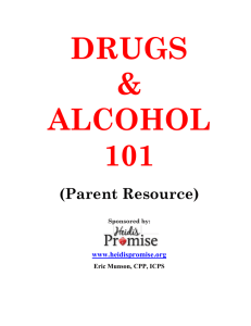 Drug and Alcohol 101 - Auburn School District
