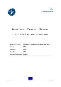 BGII-DNA1.6-v1.0-Quarterly-progress-report