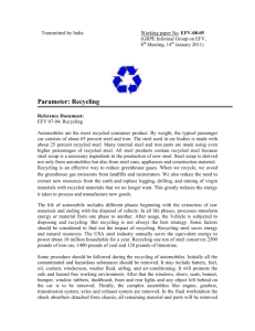 Transmitted by India Working paper No. EFV-08