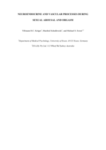 Neuroendocrine response to film-induced sexual arousal in men