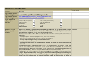 Good Practice selected example Observations Country: Romania