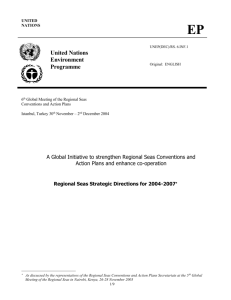 RS.6.INF.1 - Caribbean Environment Programme