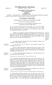 the west bengal taxation laws (amendment) act, 2005.