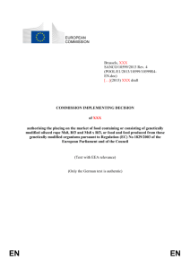 SANCO/10599/2013-EN Rev. 4 - European Parliament