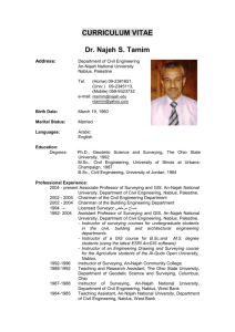 raed arafat curriculum vitae raed arafat curriculum vitae