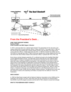 how your checkoff works - Independent Cattlemen of Nebraska