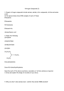 Nitrogen Compounds (1)