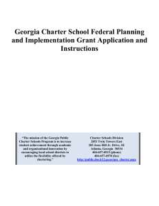 charter school implementation grants