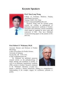 Keynote Speakers Prof. Xiao-Long Wang College of Veterinary