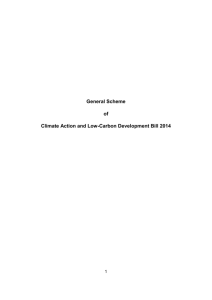 General Scheme of Climate Action and Low