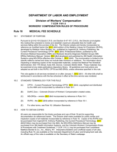 CCR Template - Colorado Secretary of State