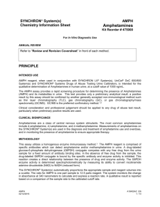 Amphetamines_method - UCSF Departments of Pathology and