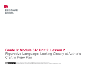 Grade 3 Module 3A, Unit 2, Lesson 2