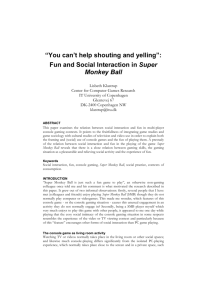 `You can`t help shouting and yelling`