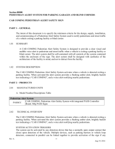 A&E Specifications