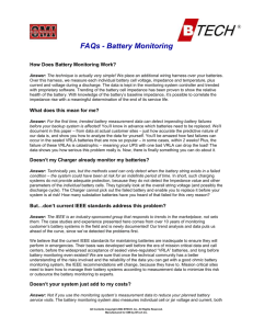 Battery - On-line Monitoring Inc