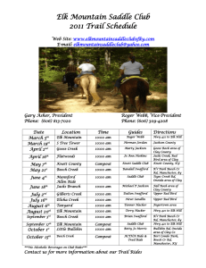 Elk Mountain Saddle Club & Adventure Tourism of Clay County