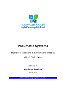 Pneumatics module 4