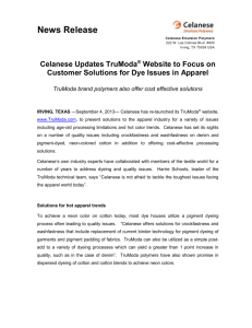 Celanese Updates TruModa® Website to Focus on Customer