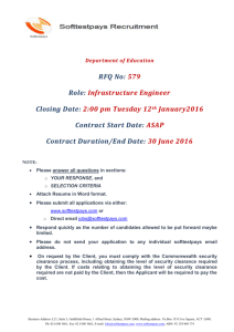 Stpays-DEEWER-RFQ 579 Infrastructure Engineer