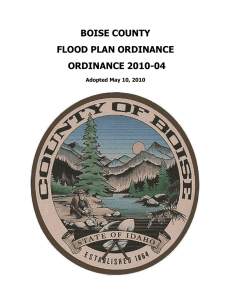 2010-04 Flood - Boise County