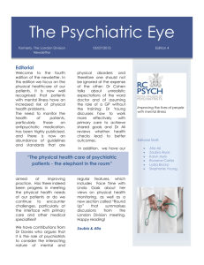 Summer 2015 - Royal College of Psychiatrists