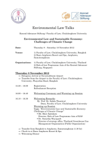 Environmental Law Talks - Faculty of Law
