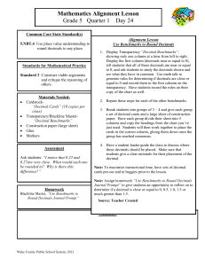 Wake County Public School System, 2012 Transparency/Blackline