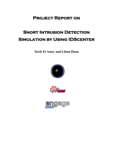 2. Features of Snort and IDScenter
