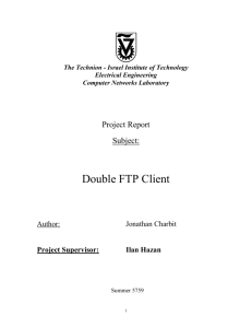 Algorithm and Code - Networked Software Systems Laboratory