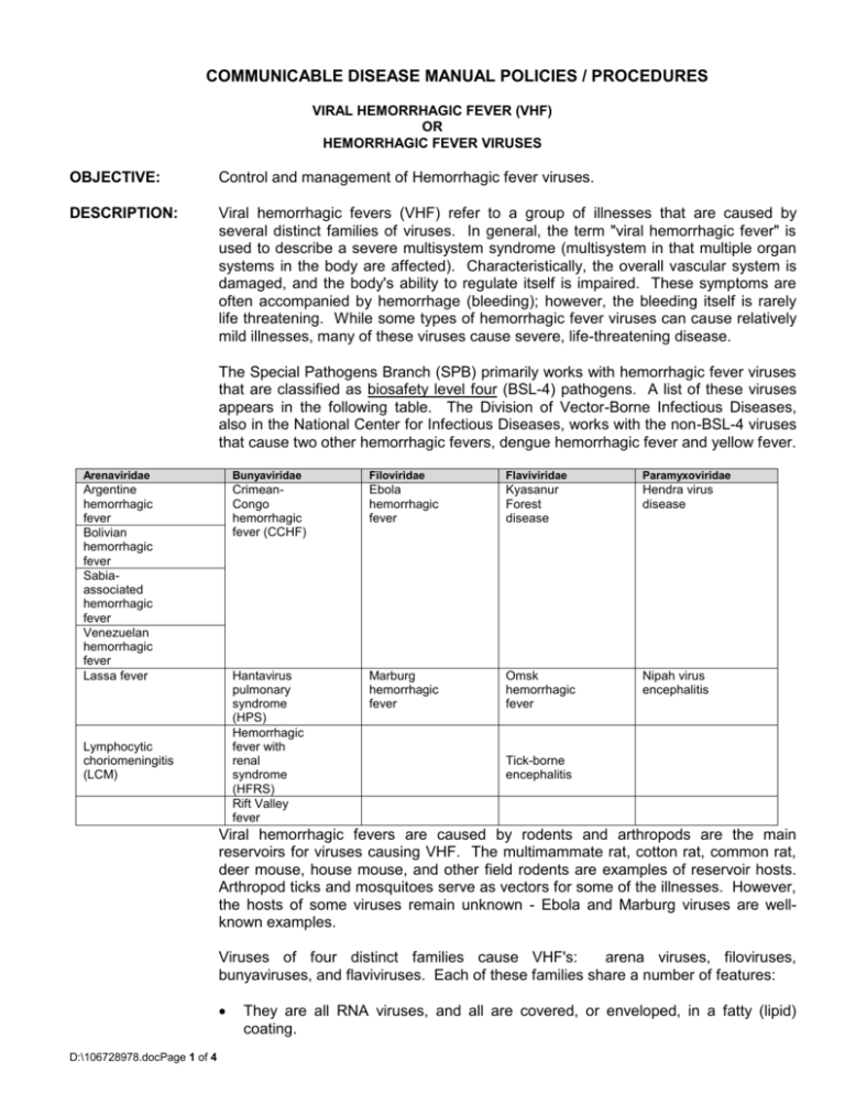 viral-hemorrhagic-fever