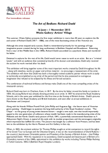 Richard Dadd Press release the file