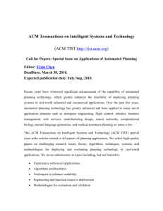 ACM Transactions on Intelligent Systems and Technology