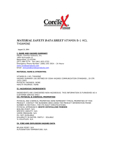 BugX 48 Patch SDS Sheet - Coretex Products, Inc.