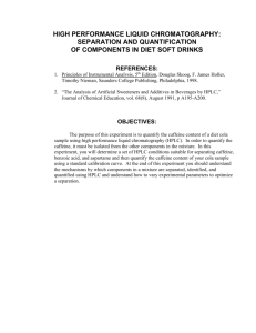 high performance liquid chromatography