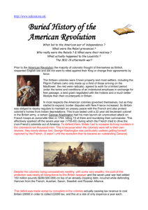 Buried History of the American Revolution