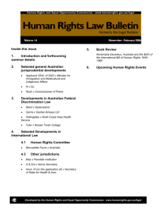 Word - Australian Human Rights Commission