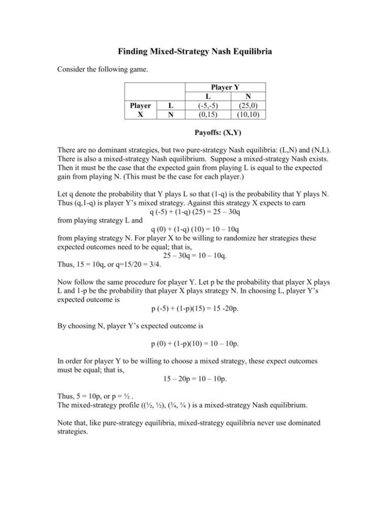 finding-mixed-strategy-nash-equilibria