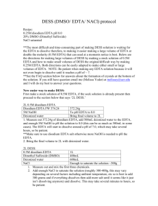 DMSO/EDTA/NaCl protocol