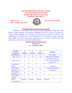 Department of Agronomy - Rajendra Agricultural University, Pusa