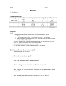 extreme weather (Hurricane rubric) - EarthSpaceScience