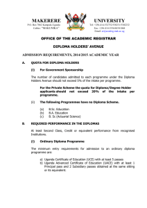 Makerere-Diploma-Holders-Admission-Requirements-2014-15