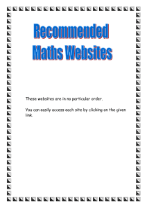 recommended as/a-level maths websites