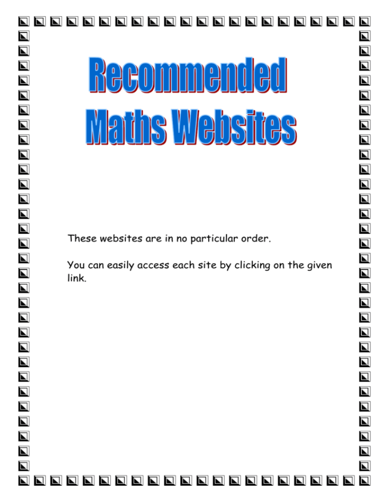 recommended-as-a-level-maths-websites